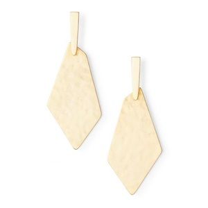 Kendra Scott Gia Drop Gold-Plated Earrings